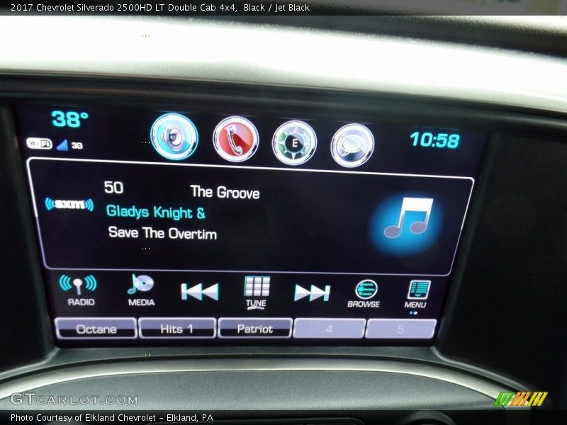 Black / Jet Black 2017 Chevrolet Silverado 2500HD LT Double Cab 4x4