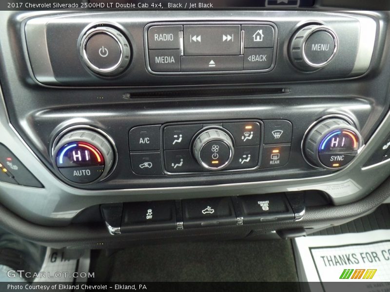 Black / Jet Black 2017 Chevrolet Silverado 2500HD LT Double Cab 4x4
