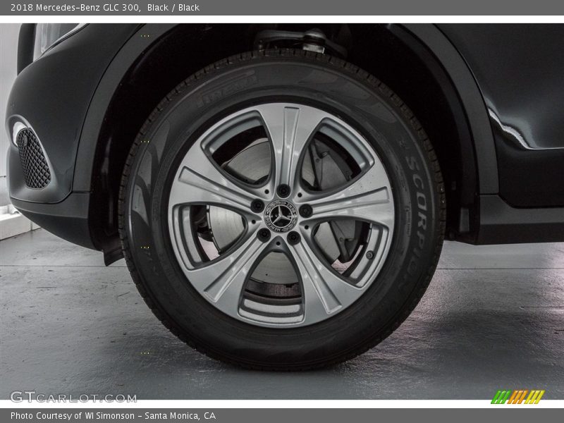 Black / Black 2018 Mercedes-Benz GLC 300