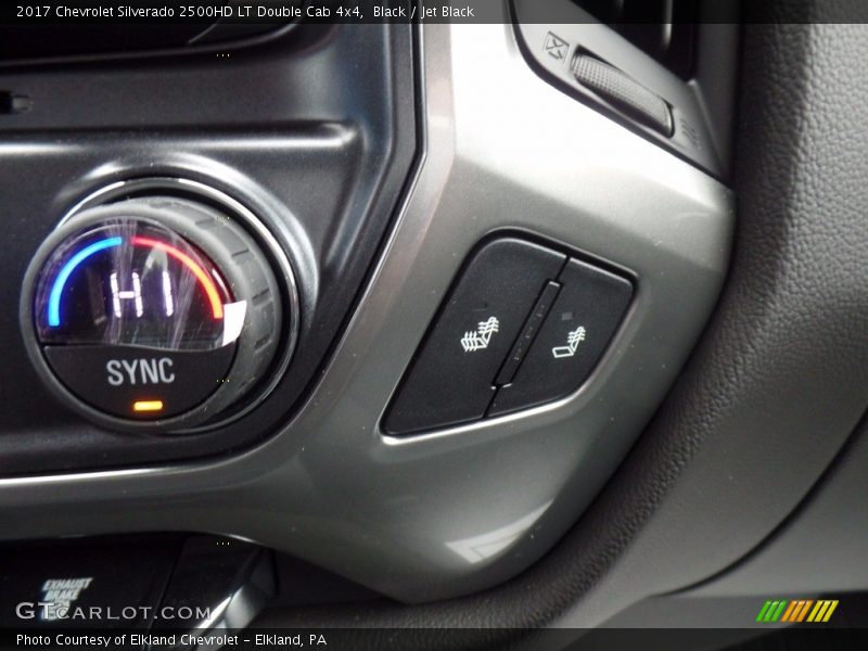 Black / Jet Black 2017 Chevrolet Silverado 2500HD LT Double Cab 4x4