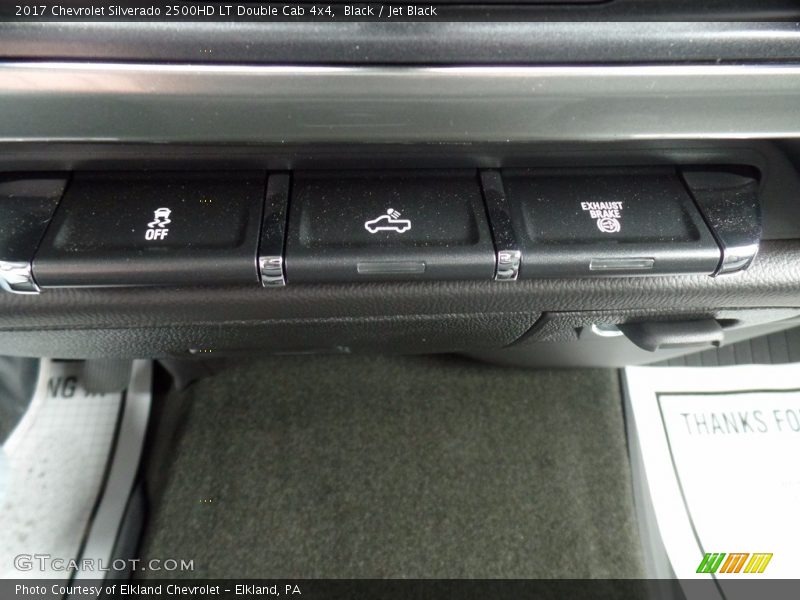Black / Jet Black 2017 Chevrolet Silverado 2500HD LT Double Cab 4x4