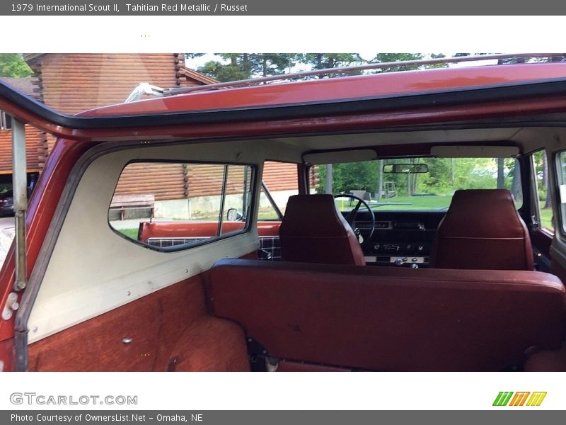 Tahitian Red Metallic / Russet 1979 International Scout II