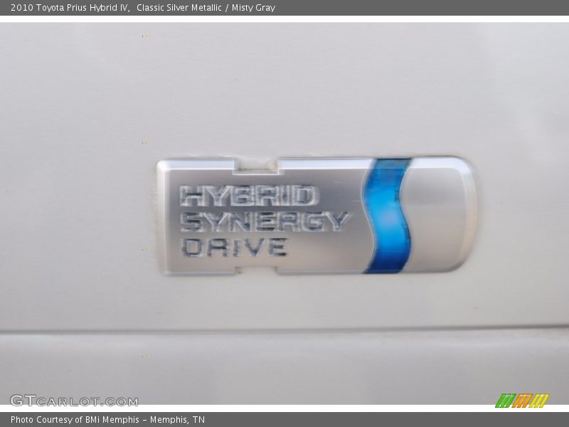 Classic Silver Metallic / Misty Gray 2010 Toyota Prius Hybrid IV