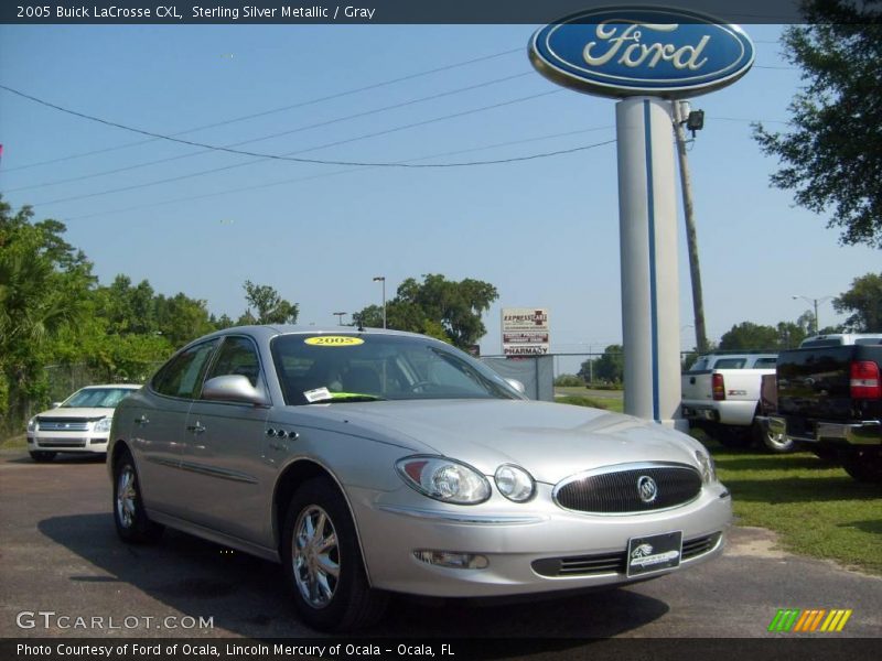Sterling Silver Metallic / Gray 2005 Buick LaCrosse CXL