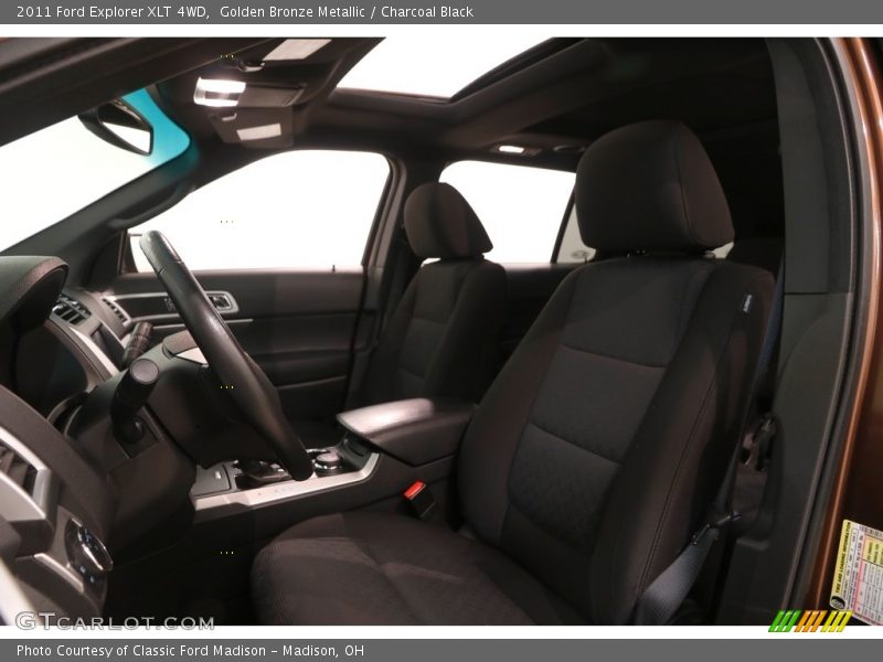 Golden Bronze Metallic / Charcoal Black 2011 Ford Explorer XLT 4WD