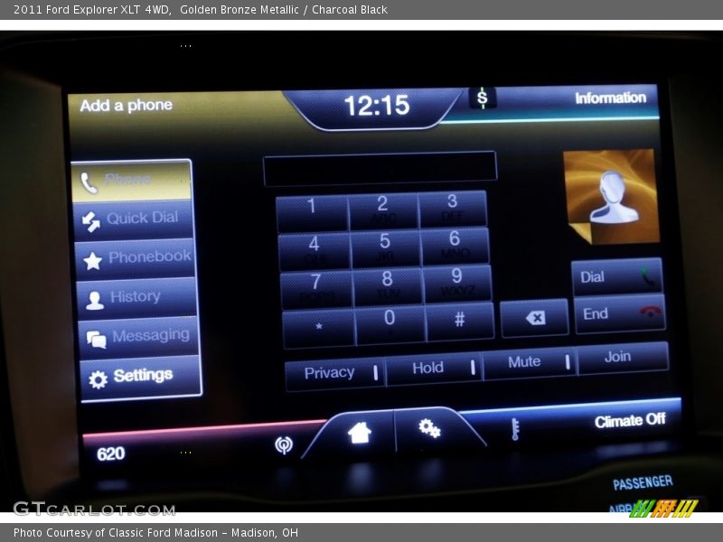 Golden Bronze Metallic / Charcoal Black 2011 Ford Explorer XLT 4WD