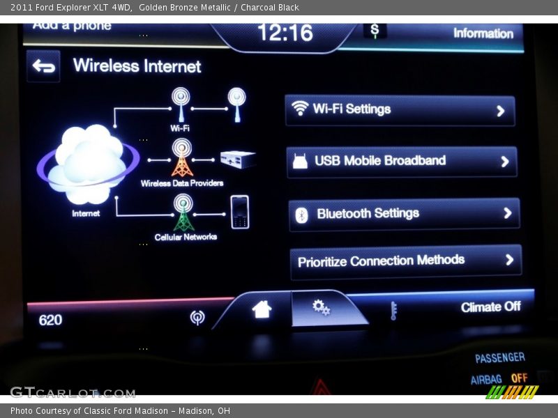 Golden Bronze Metallic / Charcoal Black 2011 Ford Explorer XLT 4WD