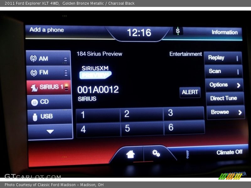 Golden Bronze Metallic / Charcoal Black 2011 Ford Explorer XLT 4WD
