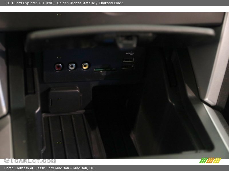 Golden Bronze Metallic / Charcoal Black 2011 Ford Explorer XLT 4WD