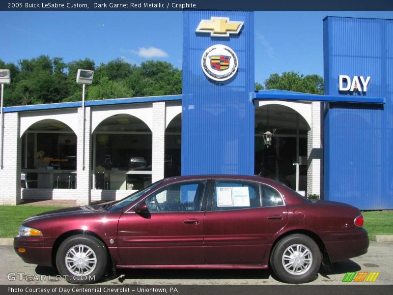 Dark Garnet Red Metallic / Graphite 2005 Buick LeSabre Custom