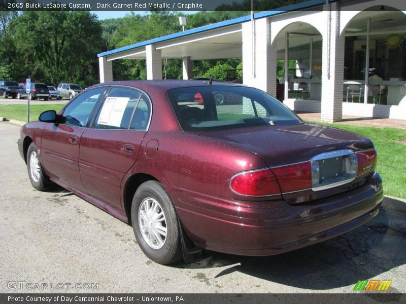 Dark Garnet Red Metallic / Graphite 2005 Buick LeSabre Custom