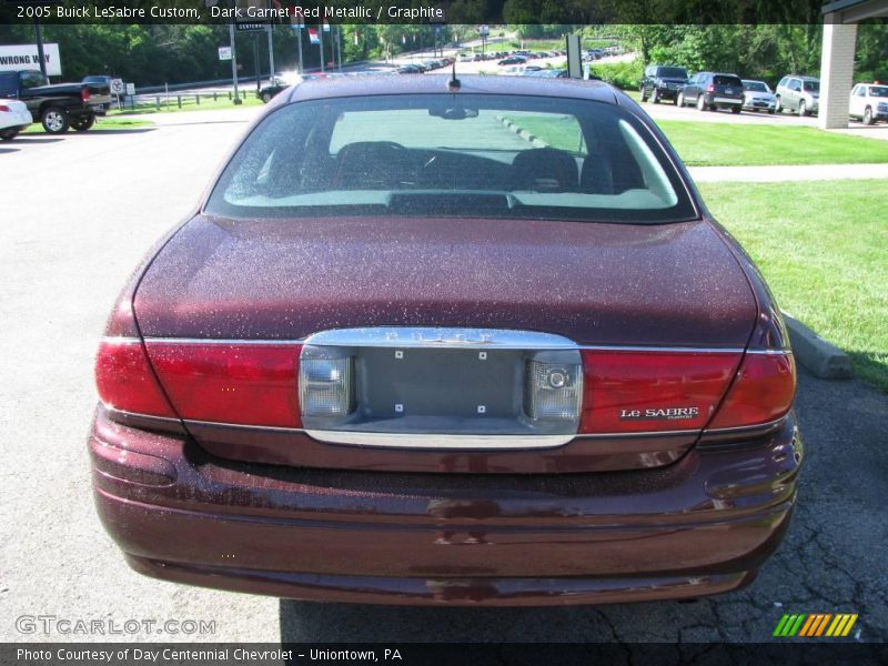 Dark Garnet Red Metallic / Graphite 2005 Buick LeSabre Custom