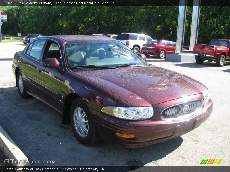 Dark Garnet Red Metallic / Graphite 2005 Buick LeSabre Custom