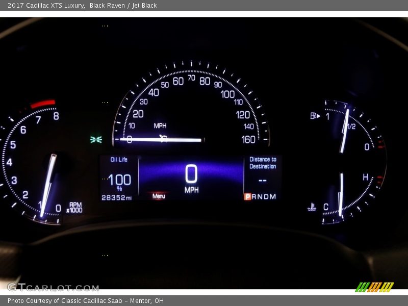 Black Raven / Jet Black 2017 Cadillac XTS Luxury