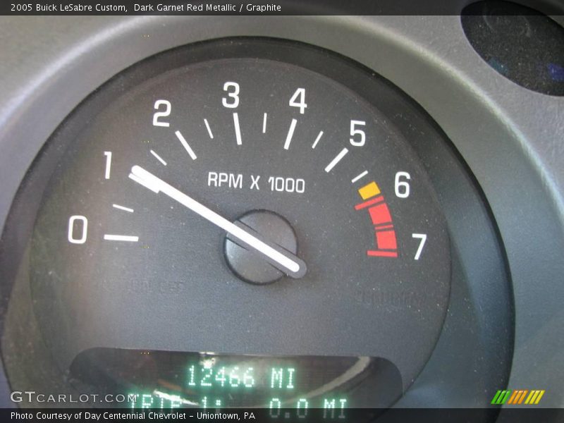 Dark Garnet Red Metallic / Graphite 2005 Buick LeSabre Custom