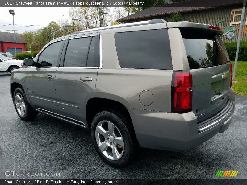 Pepperdust Metallic / Cocoa/Mahogany 2017 Chevrolet Tahoe Premier 4WD
