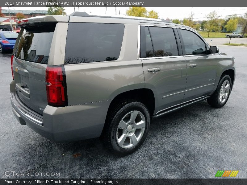 Pepperdust Metallic / Cocoa/Mahogany 2017 Chevrolet Tahoe Premier 4WD
