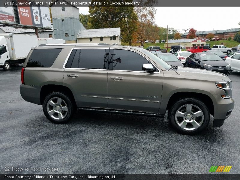 Pepperdust Metallic / Cocoa/Mahogany 2017 Chevrolet Tahoe Premier 4WD
