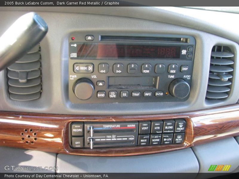 Dark Garnet Red Metallic / Graphite 2005 Buick LeSabre Custom
