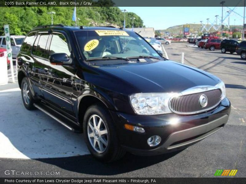 Black Onyx / Gray 2005 Buick Rainier CXL AWD