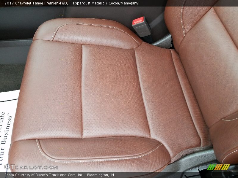 Pepperdust Metallic / Cocoa/Mahogany 2017 Chevrolet Tahoe Premier 4WD