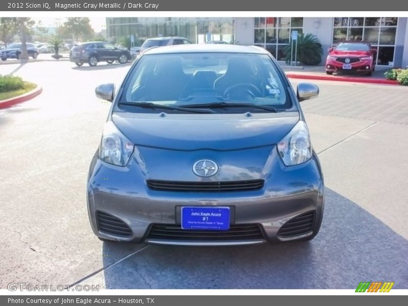 Magnetic Gray Metallic / Dark Gray 2012 Scion iQ