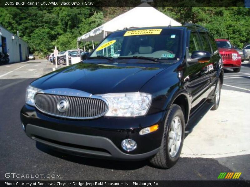 Black Onyx / Gray 2005 Buick Rainier CXL AWD