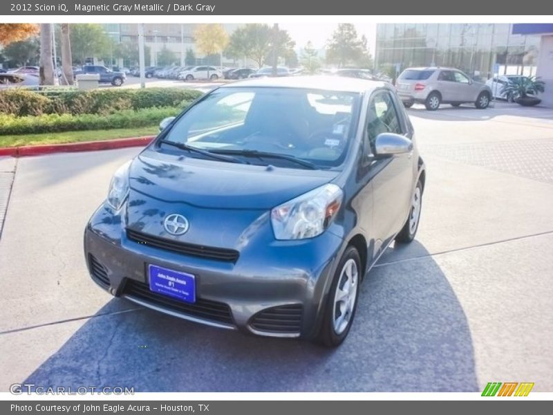 Magnetic Gray Metallic / Dark Gray 2012 Scion iQ