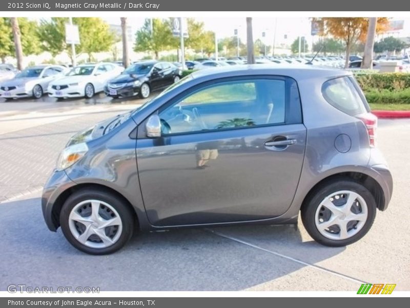 Magnetic Gray Metallic / Dark Gray 2012 Scion iQ