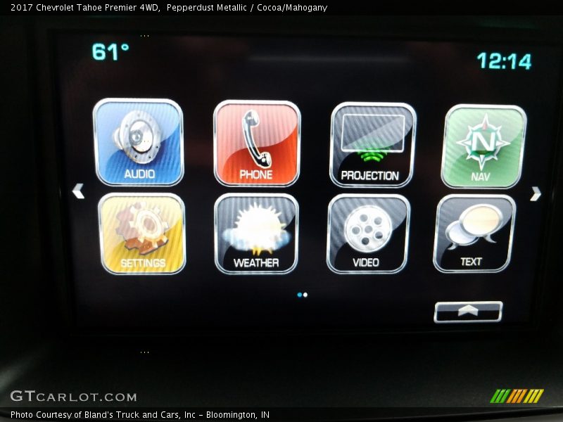 Pepperdust Metallic / Cocoa/Mahogany 2017 Chevrolet Tahoe Premier 4WD