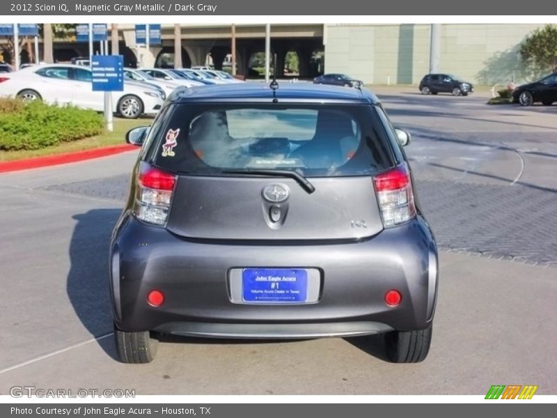 Magnetic Gray Metallic / Dark Gray 2012 Scion iQ