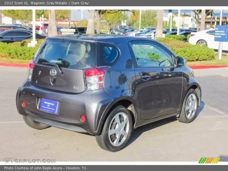 Magnetic Gray Metallic / Dark Gray 2012 Scion iQ