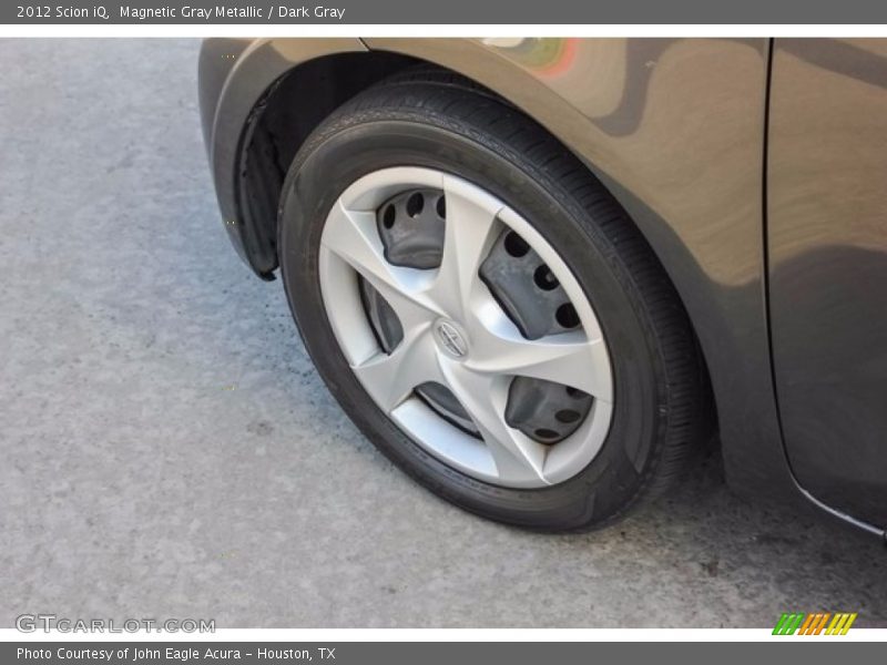 Magnetic Gray Metallic / Dark Gray 2012 Scion iQ