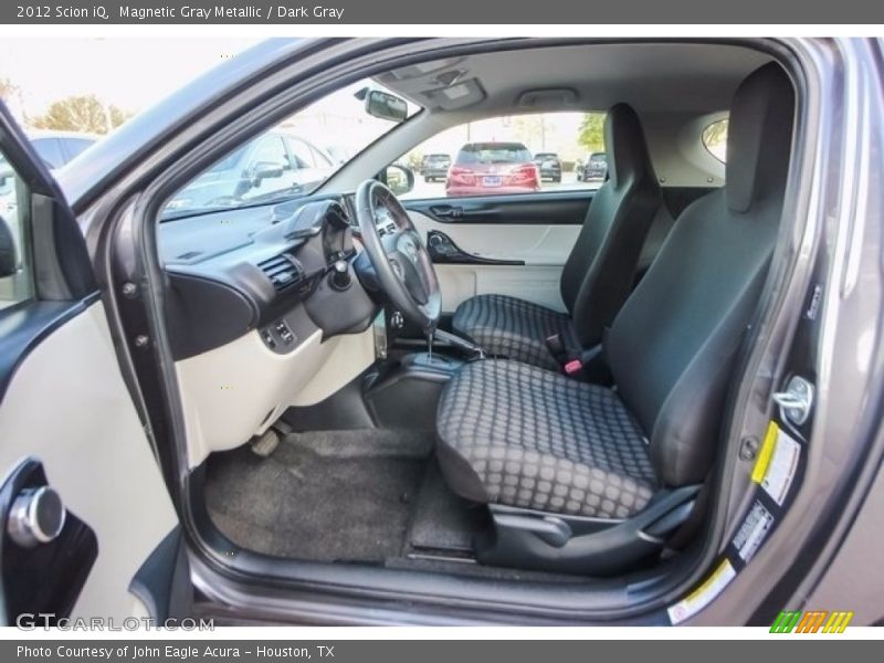 Magnetic Gray Metallic / Dark Gray 2012 Scion iQ