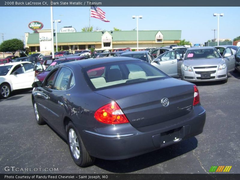 Dark Slate Metallic / Titanium 2008 Buick LaCrosse CX