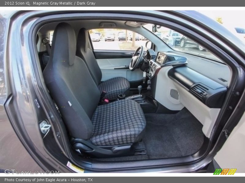 Magnetic Gray Metallic / Dark Gray 2012 Scion iQ
