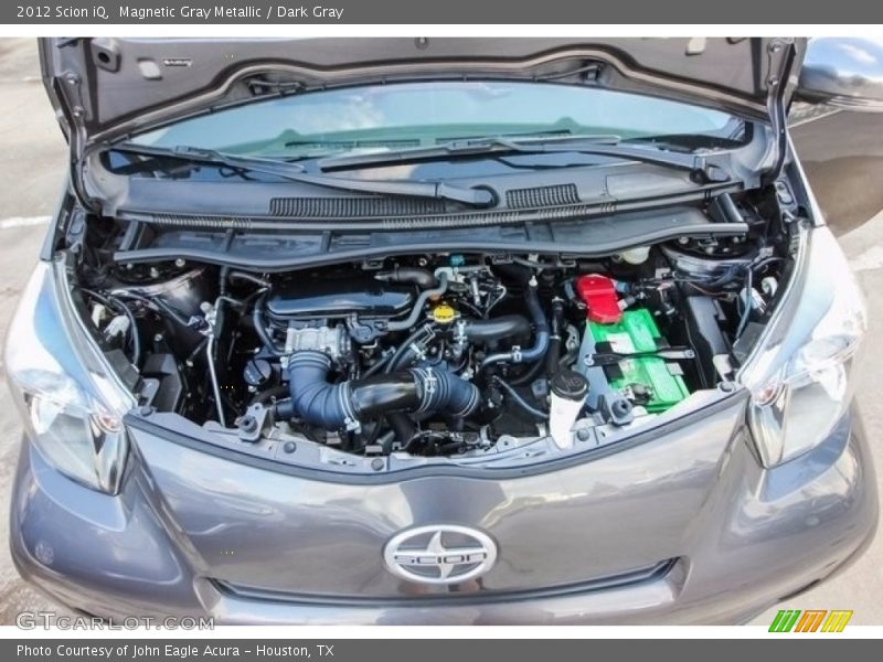 Magnetic Gray Metallic / Dark Gray 2012 Scion iQ