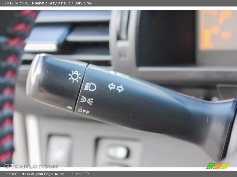 Magnetic Gray Metallic / Dark Gray 2012 Scion iQ