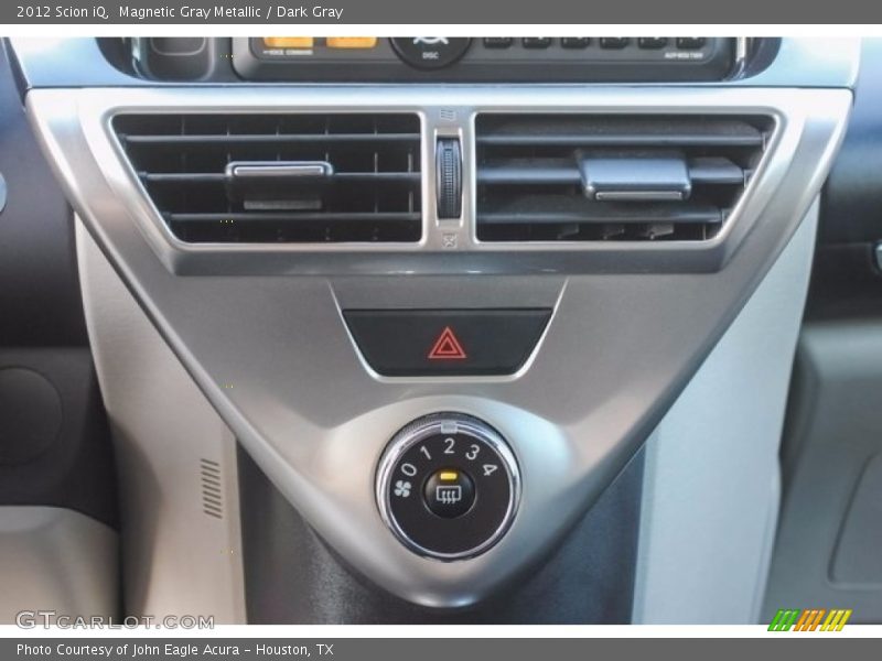 Magnetic Gray Metallic / Dark Gray 2012 Scion iQ