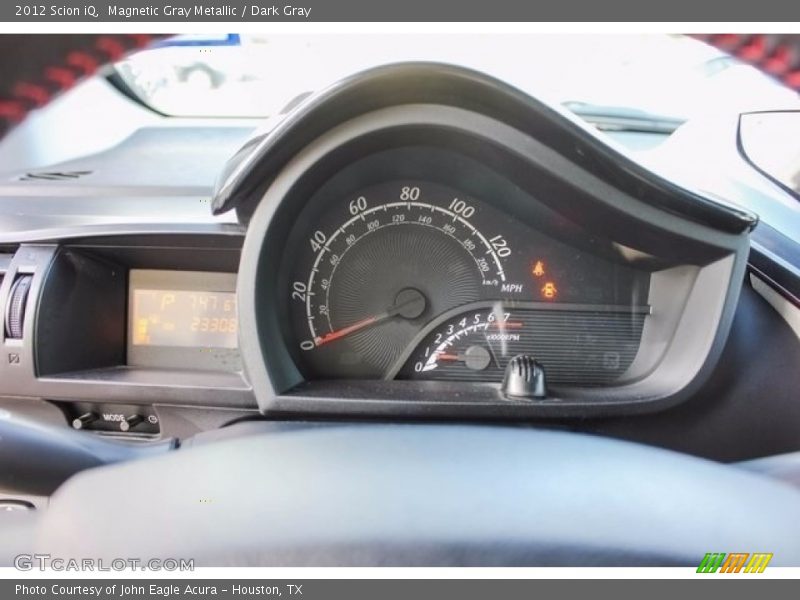 Magnetic Gray Metallic / Dark Gray 2012 Scion iQ