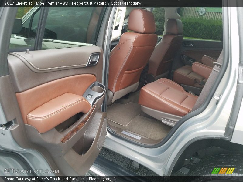 Pepperdust Metallic / Cocoa/Mahogany 2017 Chevrolet Tahoe Premier 4WD