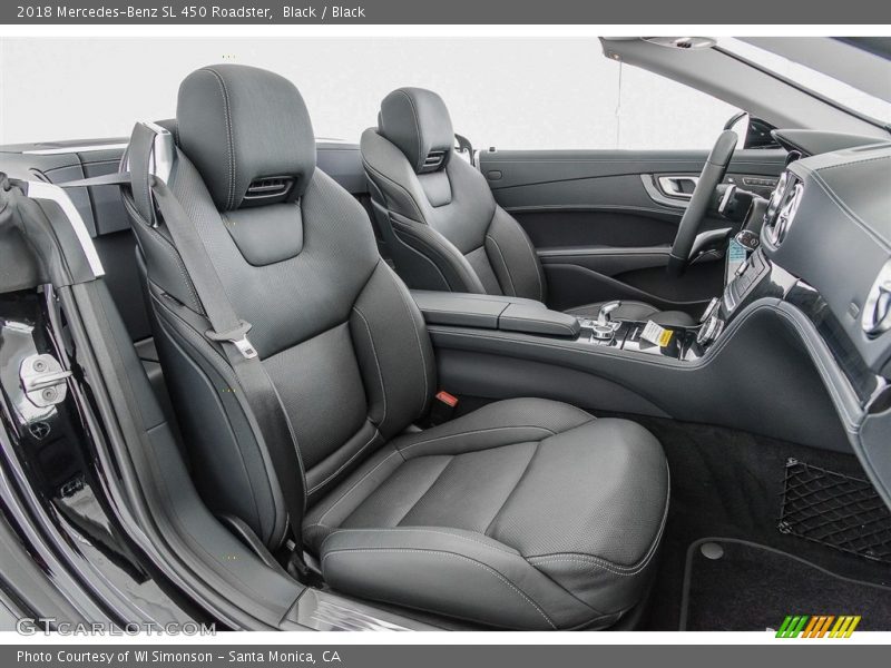  2018 SL 450 Roadster Black Interior