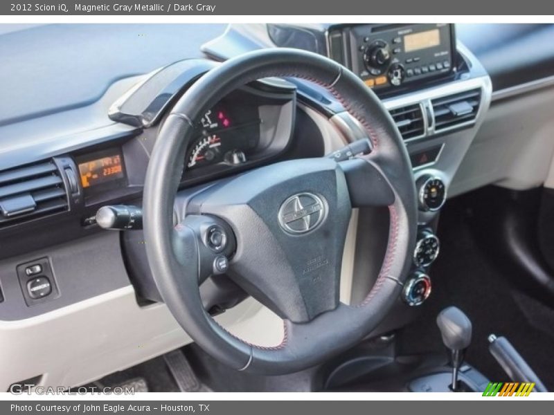 Magnetic Gray Metallic / Dark Gray 2012 Scion iQ