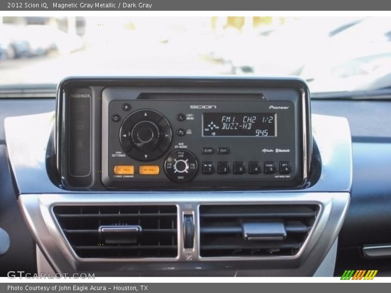 Magnetic Gray Metallic / Dark Gray 2012 Scion iQ