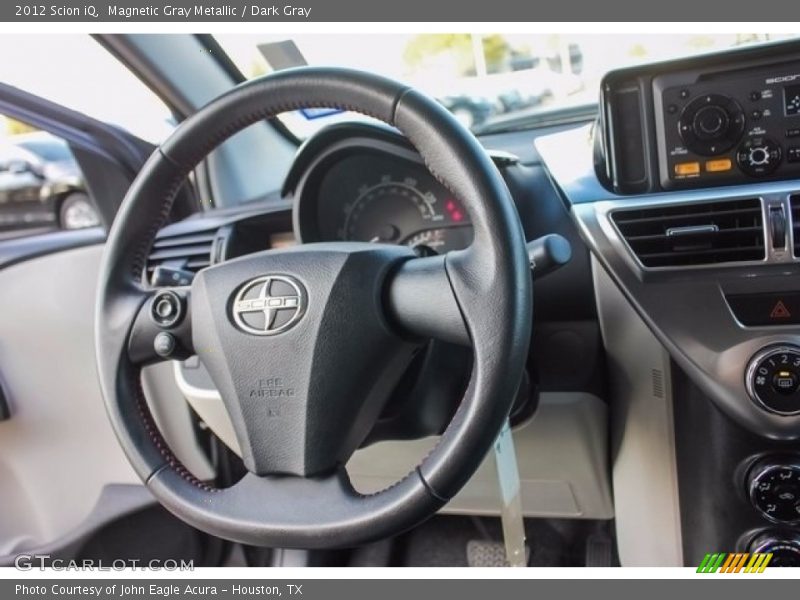 Magnetic Gray Metallic / Dark Gray 2012 Scion iQ