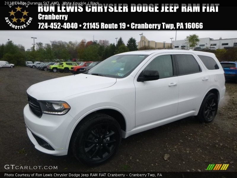 White Knuckle / Black 2018 Dodge Durango SXT AWD