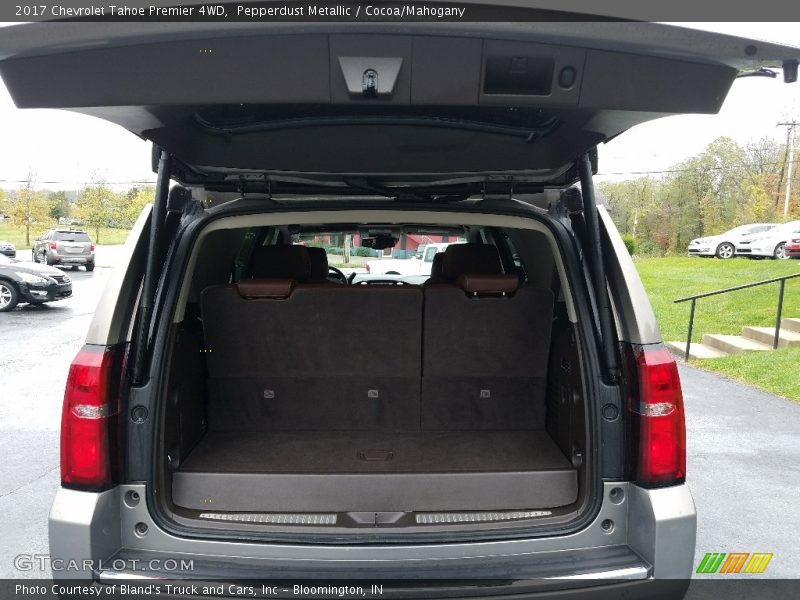 Pepperdust Metallic / Cocoa/Mahogany 2017 Chevrolet Tahoe Premier 4WD