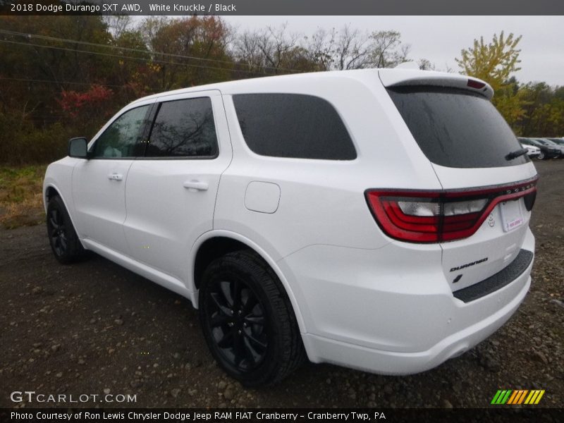 White Knuckle / Black 2018 Dodge Durango SXT AWD