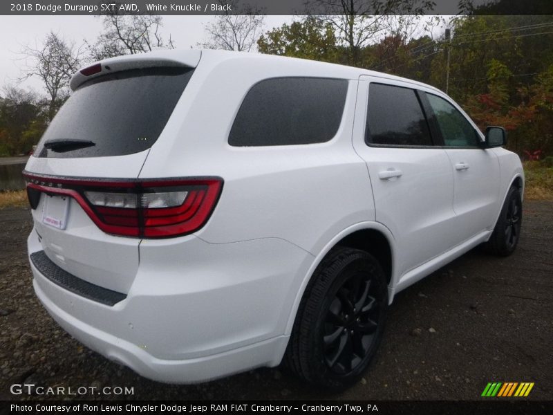 White Knuckle / Black 2018 Dodge Durango SXT AWD