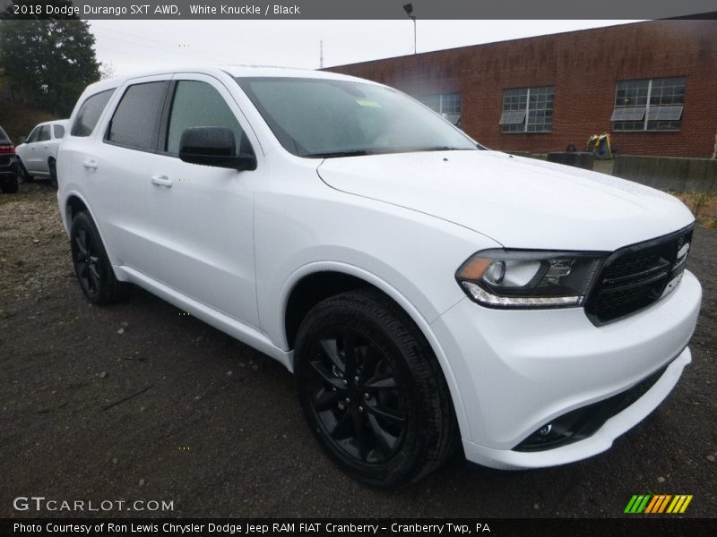 White Knuckle / Black 2018 Dodge Durango SXT AWD